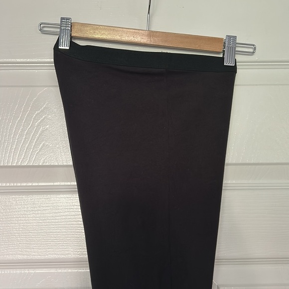 Theory Black Cropped Leggings Size S/P - Picture 5 of 10